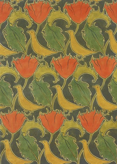 Les oiseaux de Voysey, fin du 19e siècle - Charles Francis Annesley Voysey